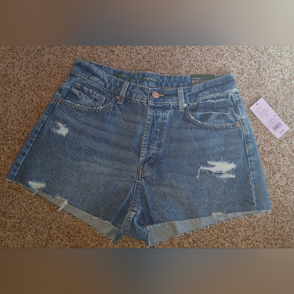 Wild Fable Blue Jean Shorts Size 10 NWT